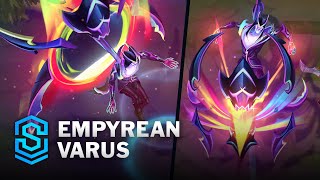 Empyrean Varus Skin Spotlight  PreRelease  PBE Preview  League of Legends [upl. by Zins366]