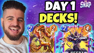 My Top 7 AWESOME DECKS To Play On Day 1 Of The NEW META  Top 100 Decks  Post 1010 OTA [upl. by Narih]