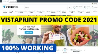 Vistaprint Promo Code 2023  Vistaprint Discount Code [upl. by Boff]