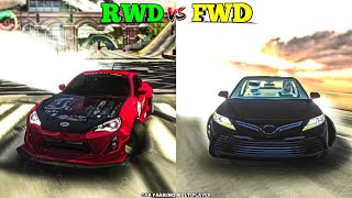 RWD vs FWD Drifting [upl. by Yukio689]