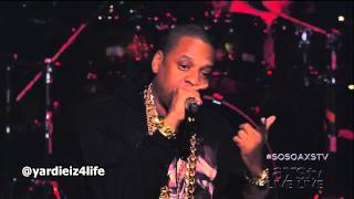 JayZ So So Defs 20th Anniversary Performance PSA amp Clique [upl. by Swartz267]