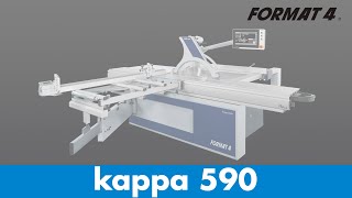 Format4® kappa 590  Formatkreissäge  Felder Group [upl. by Egoreg]