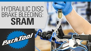 How to Bleed Hydraulic Disc Brakes  SRAM® [upl. by Ecenahs]