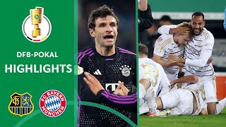 FC Bayern is OUT  1 FC Saarbrücken vs FC Bayern München 21  Highlights  DFBPokal  Round 2 [upl. by Furnary]