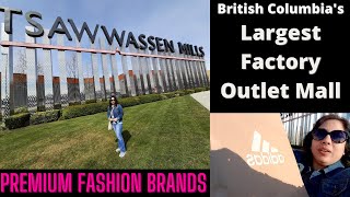 Explore the Largest Factory Outlet Mall in Vancouver BC Canada Tsawwassen Mills I Canada Vlog [upl. by Leaj]