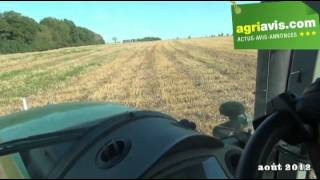 Guillaume Cleenewerck donne son avis sur le Claas Axion 820 Cmatic [upl. by Anahpets]