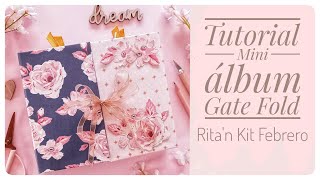 ▶️ Tutorial ÁLBUM  GATE FOLD Ritan Kit Febrero [upl. by Notsew]