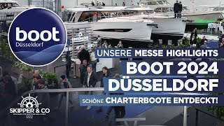 Boot 2024 Messe Düsseldorf Unsere TopHighlights Charterboote im Fokus [upl. by Attenauq]