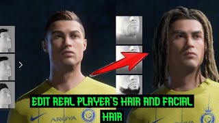 FC24 Edit Real Players FaceampFace HairExtended Choice TU 182 [upl. by Colman]