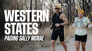 WESTERN STATES 100  Pacing Sally McRae [upl. by Livi]