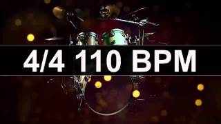 🔴 Drums Metronome 110 BPM [upl. by Onfroi]