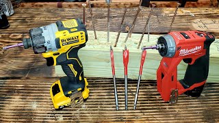 Dewalt Extreme 12V VS Milwaukee Fuel 12V Power Screwdrivers Review and Screw test [upl. by Marchelle694]