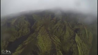 Incredible helicopter adventure to an active volcano Ambrym Island Dec 2015 [upl. by Castorina]