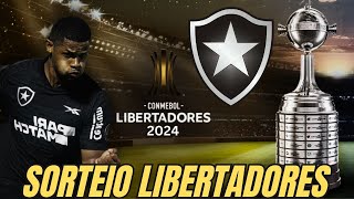 SORTEIO COPA LIBERTADORES 2024  RESENHA ANTES DURANTE E DEPOIS [upl. by Cleasta380]