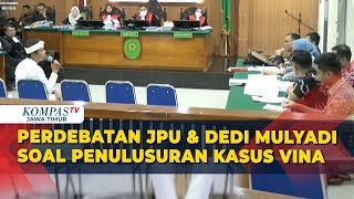 Full JPU Cecar Saksi Dedi Mulyadi di Sidang PK 6 Terpidana Kasus Vina Debat Soal Penelusuran [upl. by Ainedrag518]