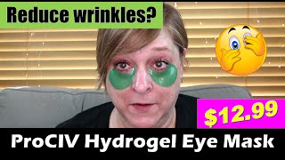 ProCIV Hydrogel Eye Mask  Review  Tryon [upl. by Barabas]