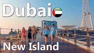 Dubai Bluewaters Island Ain Dubai Walking Tour 4K🇦🇪 [upl. by Mulry]