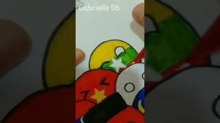 Asean countryballs drawing shorts [upl. by Aniretac]