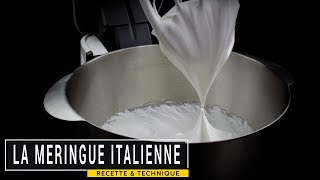 La meringue italienne recette et technique [upl. by Ahseym]