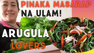 Arugula Lovers Pinaka masarap na ulamSimpleng ulam at healthyFilipina life in Egypt [upl. by Gagliano]