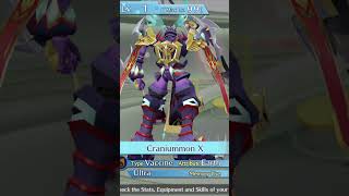 Showcase Digimon and Skill Craniumon X  Craniamon X  Digimon Story Cyber Sleuth [upl. by Lirret]