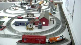 Lionel  Nick Cs Fastrack Layout  Vid1 [upl. by Aiem736]