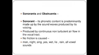 Sonorant [upl. by Mosira980]