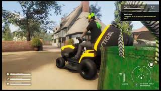 Lawn Mowing Simulator  Front Gardenold Nook Cottage [upl. by Aufa]