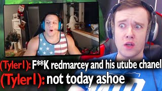 Tyler1 TRASHTALKS Me As He Tries To CAMP Me Mid  Journey To Challenger  LoL [upl. by Isiad]