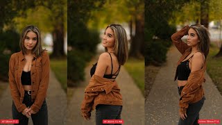 Fujifilm XT4 56mm F12 vs 90mm F2 vs Viltrox 56mm F14 Bonus XT4 Settings w arinicholle [upl. by Tacy940]