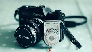 How to Use an Analogue LIGHT METER Hanimex Sekonic L8b for film photography [upl. by Menides707]