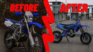 BUILDING MY DREAM SUPERMOTO IN UNDER 10 MINUTES [upl. by Leummas325]