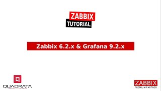 How To Zabbix 62x amp Grafana 92x Sub EN [upl. by Avad]