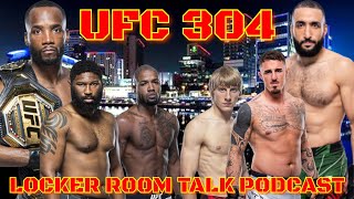 UFC 304 Edwards vs Muhammad 2  The Locker Room Talk Podcast Episode 55 [upl. by Ayra428]