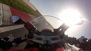 ISMAEL BONILLA  1er CAMPUS FEMENINO RFME  CIRCUITO NAVARRA 260914  DUCATI 899  PARTE 2 [upl. by Jaynes]