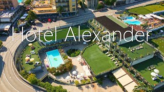 4 Hotel Alexander  Limone  Lake Garda  Italy  A Drones View [upl. by Cromwell]