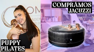 COMPRÁMOS UM JACUZZI 😅 Fiz uma aula de PUPPY PILATES  Joana Gentil [upl. by Ayotyal]