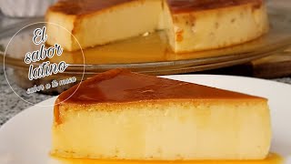 🔴 Como Hacer un Delicioso Flan Casero 💥Sin Horno Sin Licuadora [upl. by Kawasaki]