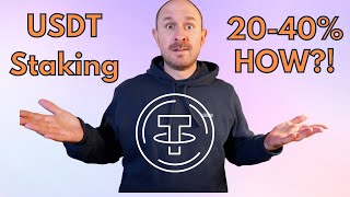 How To Earn 2030 APY On USDT Tether with KuCoin Lending  Full Crypto Staking Tutorial [upl. by Enaz]