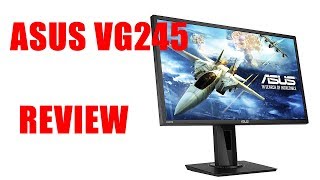 ASUS VG245 REVIEW  BUDGET GAMING  BEST CONSOLE GAMING MONITOR FOR THE PRICE [upl. by Iramohs]