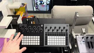 Unboxing Novation Circuit Rhythm  AudioLevel [upl. by Ecirtaeb]