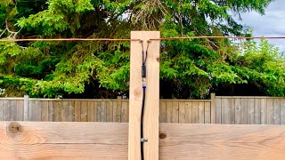 Build a Homemade DIY TV Antenna from copper wire  dipole OTA TV antenna for local channels [upl. by Eed744]