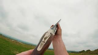 Clay Pigeon Shooting with a GoPro hero 10  head mount [upl. by Affay]