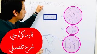 Autonomic Pharmacology Sympathetic Receptor Alfa And Beta المستقبلات والتاثير [upl. by Ellehcyt]