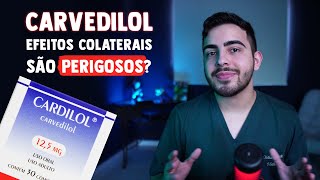 CARVEDILOL Efeitos colaterais O que faz no corpo AUMENTA COLESTEROL │ Remédio para Pressão Alta [upl. by Bick]