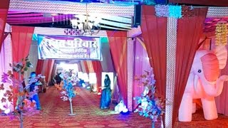 tent decorations of wedding program [upl. by Corin]