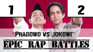 SkinnyIndonesian24  Prabowo vs Jokowi  Epic Rap Battles of Presidency [upl. by Sparkie995]