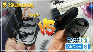 SKULLCANDY DIME TRUE VS REDMI AIRDOTS S ESTAS SON SUS PRINCIPALES DIFERENCIAS [upl. by Ardnola]