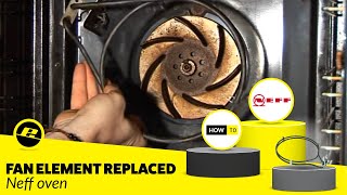 How to Replace a Fan Oven Element in a Neff Cooker [upl. by Nosreh]