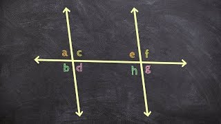 Learning to Identify Multiple Examples of Corresponding Angles [upl. by Feodore]